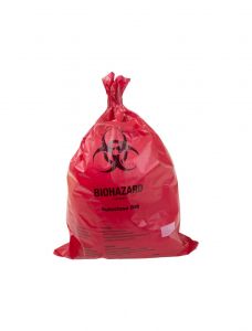 United Scientific Biohazard Disposable Bags, Pp, 25" X 35"