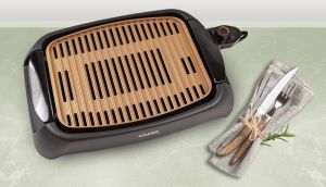 Courant Indoor Smokeless Grill With Copper Coat