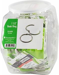 Book Ring  1 1/2 48 Pks/tub