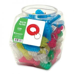 Wrst Coil Key Chain 50/tub