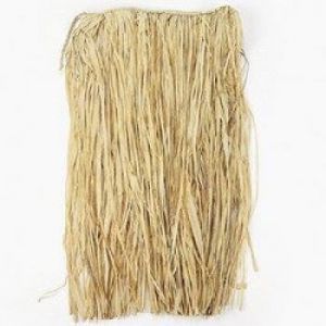 Natural Raffia Adult Hula Skirt(3pbh/un)