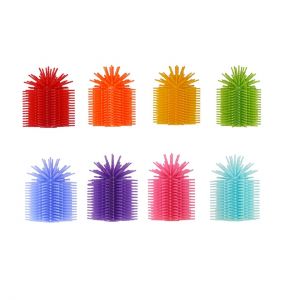 Spike Silicone Fidget Tactile Pencil Topper (party Pack 8/assorted Colors)