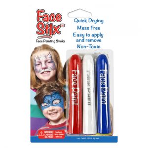 Face Paint Stix, Set Of 3