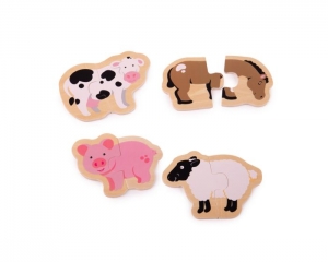 Two Piece Puzzles  Farm