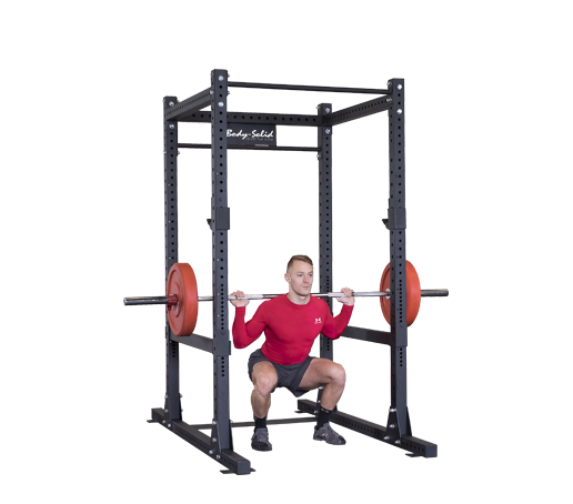 Pcl Power Rack Base Rack/liftoffs/strap Safeties