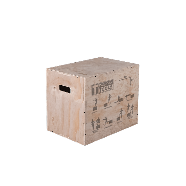 Body-solid Tools 3-in-1 Wooden Plyo Box