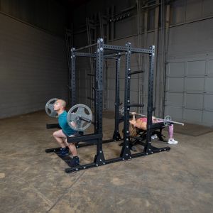 Commercial Double Half Rack Kit