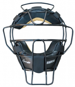 Ultra Lightweight Umpire Face Mask Black