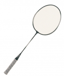 Heavy-duty Steel Badminton Racket,blue