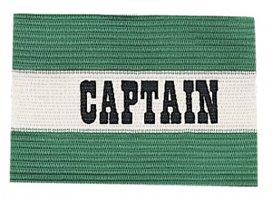 Adult Captain Arm Band Green, Pack Of 6