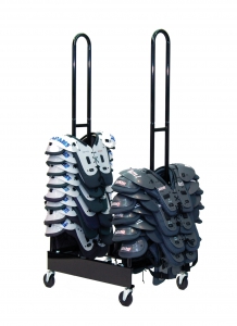 Two Stack Shoulder Pad Rack,black