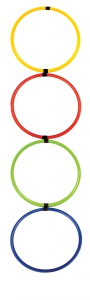 Hoop Agility Ladder,red, Yellow, Green And Royal Blue