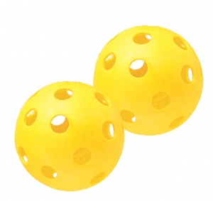 Plastic Softball,yellow