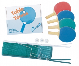 Four Player Table Tennis Set