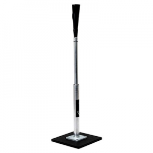 Portable Collapsible Batting Tee,silver/black