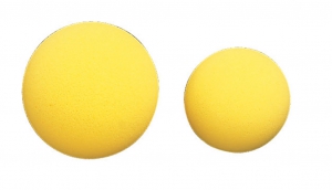 2.75 Inch High Bounce Uncoated Foam Ball,yellow
