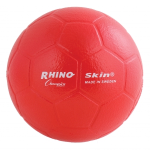 Rhino Skin Molded Foam Soccer Ball Size 4 Red