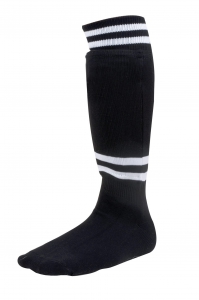 Sock Style Soccer Shin Guard Medium Black