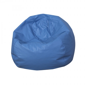 35" Round Bean Bag - Deep Water