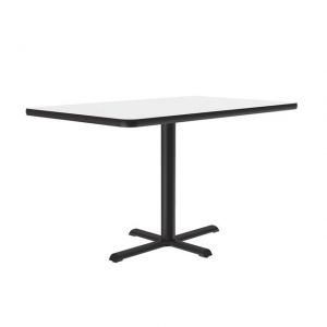 Markerboard-dry Erase High Pressure Top  CafA And Breakroom Table With Cast Iron Base