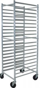 Square Top Versatile Metal Racks, 20-1/4"w X 26"d X 69"h, Stainess Steel