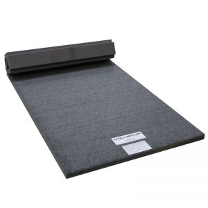 FLEXI-Roll Stunt Mat For Cheer and Gymnastics 3' x 6' x 1-3/8" Charcoal Gray