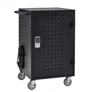 30-bay Charging Cart - Black