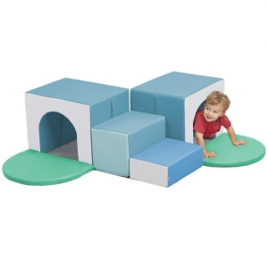 Softzone Corner Tunnel Maze - Contemporary