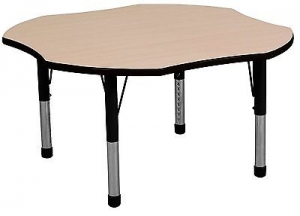 Clover Table Mbbkc & 410nv Chairs