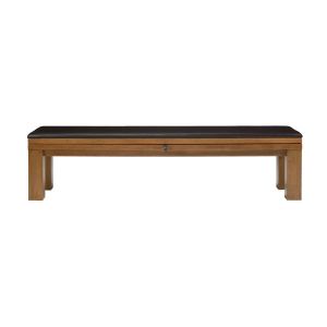 American Heritage Alta Multi-functional Storage Bench, Black Ash Collections