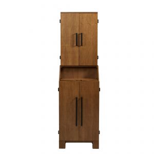 American Heritage Alta Standup Dart Cabinet, Brushed Walnut Collections