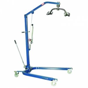 Lumex Hydraulic Powered Patient Lift - 6 Point Cradle With Foot Pedal