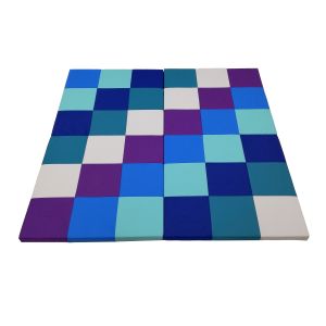 Softscape Space Saver 4-fold Toddler Activity Mat - Contemporary/purple