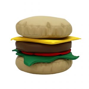 Softscape Stack-a-burger Play Set, 6-piece