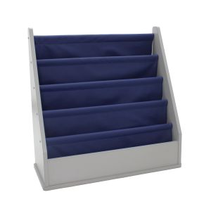 Laminate Sling Book Display - Gray/Navy