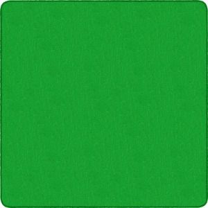 Americolors Lime Green Carpet, 6' X 6' Square