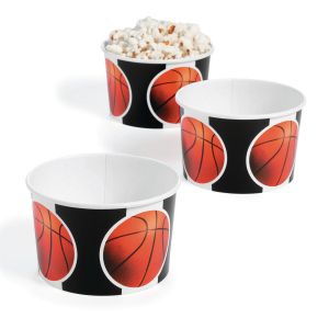 Basketball Snack Bowls