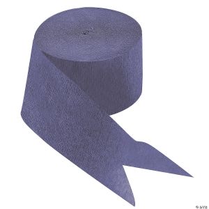 Purple Paper Streamers