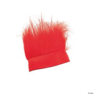 Crazy Hair Headband  Red