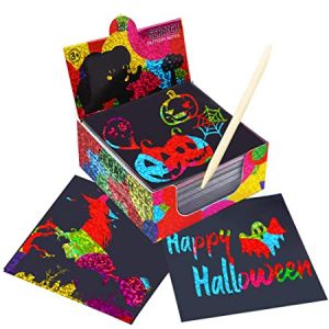 Holographic Scratch Fun 8.5"x11" 10 Sheets With 2 Styluses