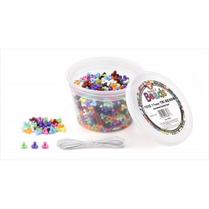 Bucket O'beads Class Economy - 1000 Tri-beads, 11 Mm, Opaque