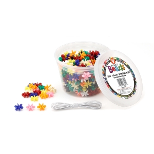 Bucket O'beads Class Economy - 300 Starburst, 18 Mm