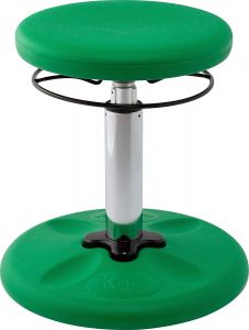 Kore Design® Kids Adjustable Standard Wobble Chair 14-19" Green