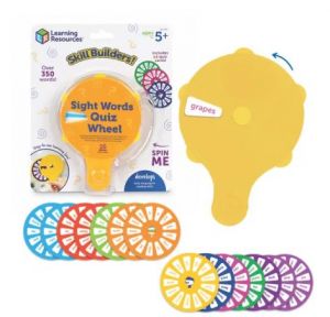 Spin and Learn- Sight Words on Backer