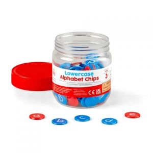 Lowercase Alphabet Chips, Set/6