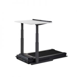 Treadmill Base With 38" Desktop Choice In Lamanite Gray Or White