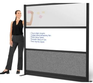 Modular Wall 70 x 70 Wide Black Frame
