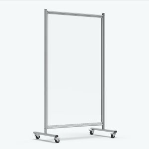 Mobile Magnetic Whiteboard Room Divider