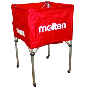 Standard Square Ball Cart 25"lx25"wx40"h, Red