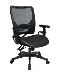 Professional Dual Function Ergonomics Airgrid Chair - Black